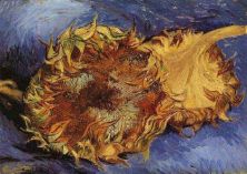 Haga click para ver la imagen ampliada 1887 two cut sunflowers.jpg